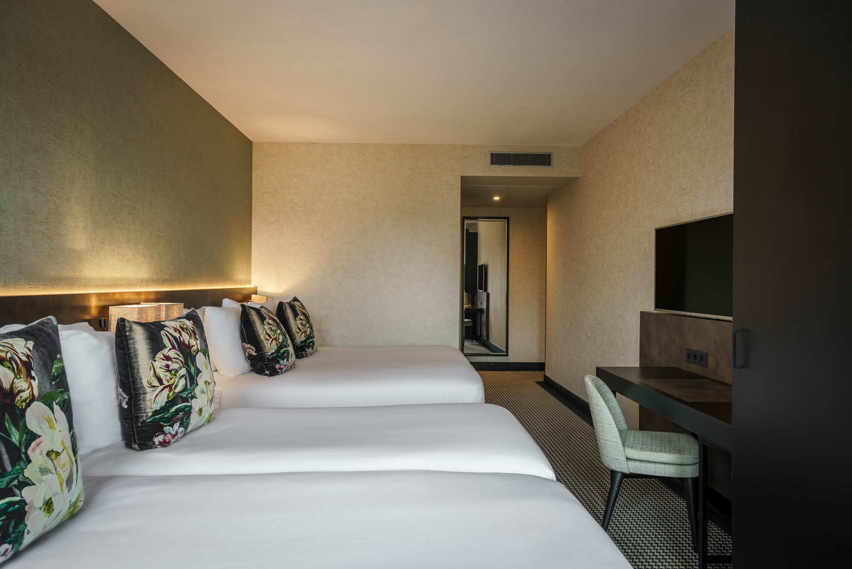 Family Room with canal view