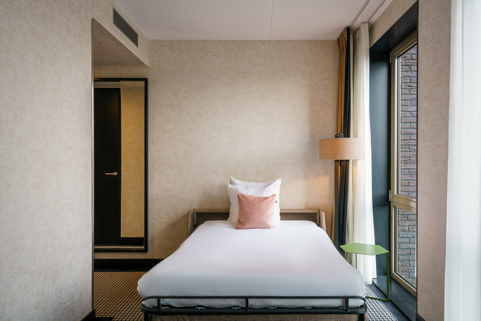 Superior Double Room with sofa bed with canal view