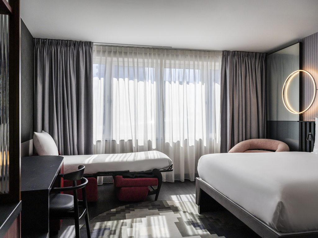 Superior Double Room with 1 queen bed and 1 single sofa-bed